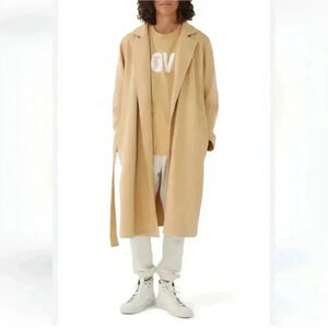 Human Nation Unity heavyweight Fleece Long Coat